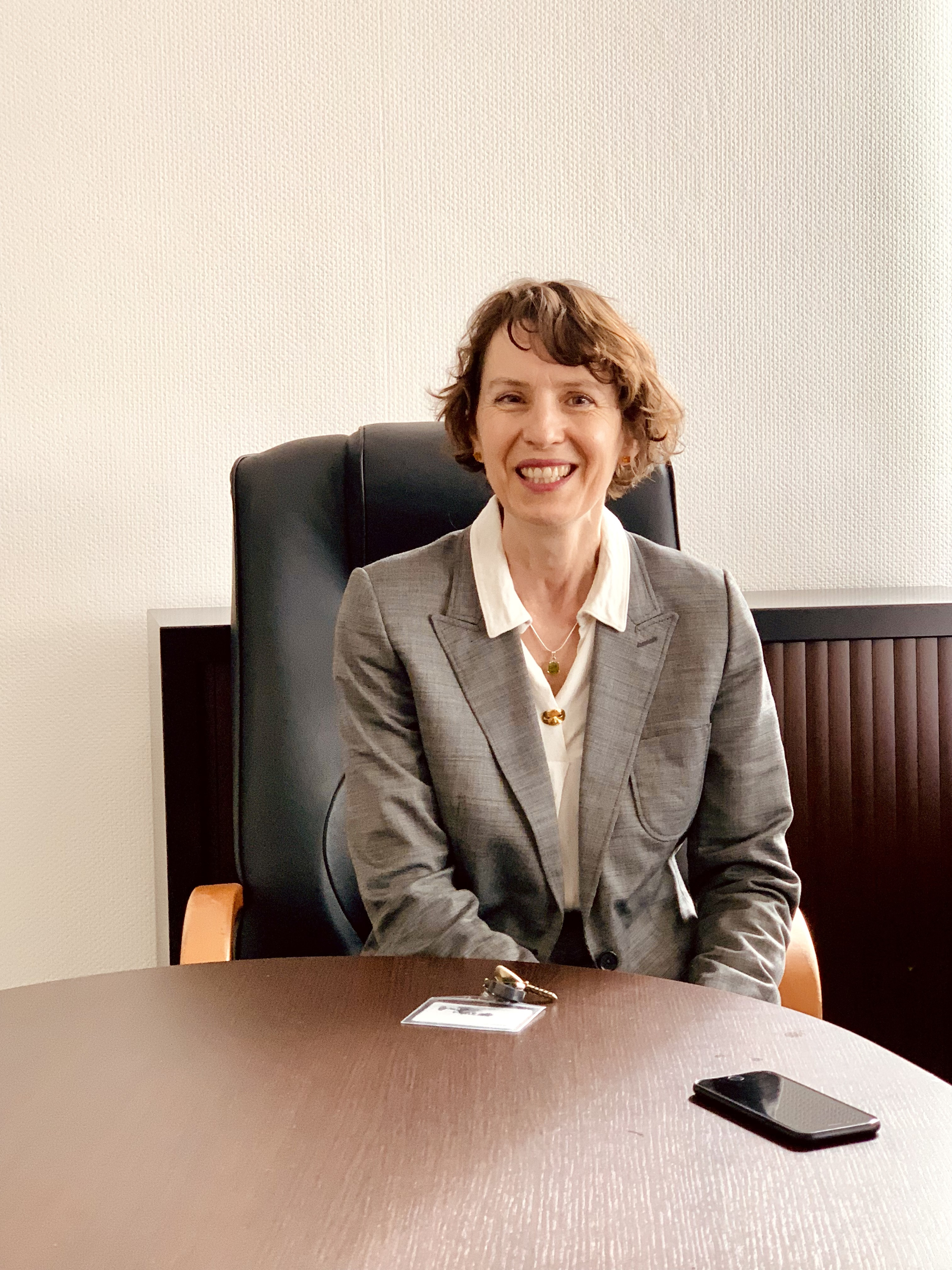 Florence Bouvier, le nouveau visage souriant de la présidence 
