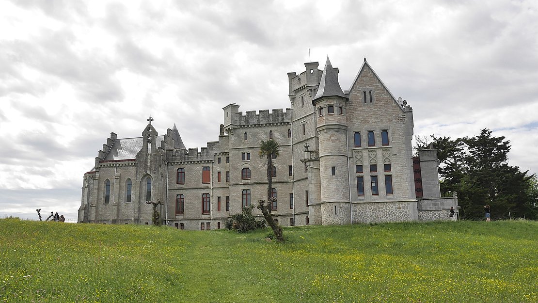 Le château d'Abbadia à Hendaye - Photo © Archive LPA