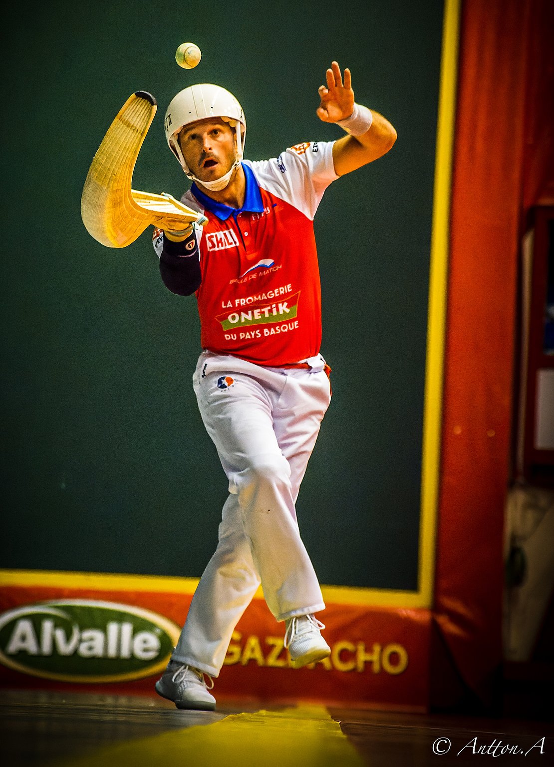 Jon Tambourindeguy, plusieurs fois champion du monde et de France, participe à la Cesta Punta Summer League