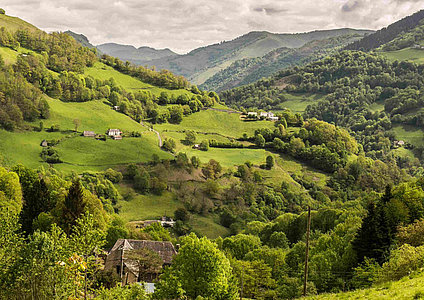 Avec une superficie de 126 km², Larrau est la plus vaste commune d'Iparralde © Coline Buch