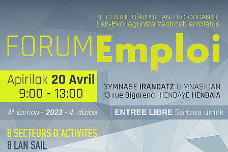 Un Forum de l’emploi à Hendaye