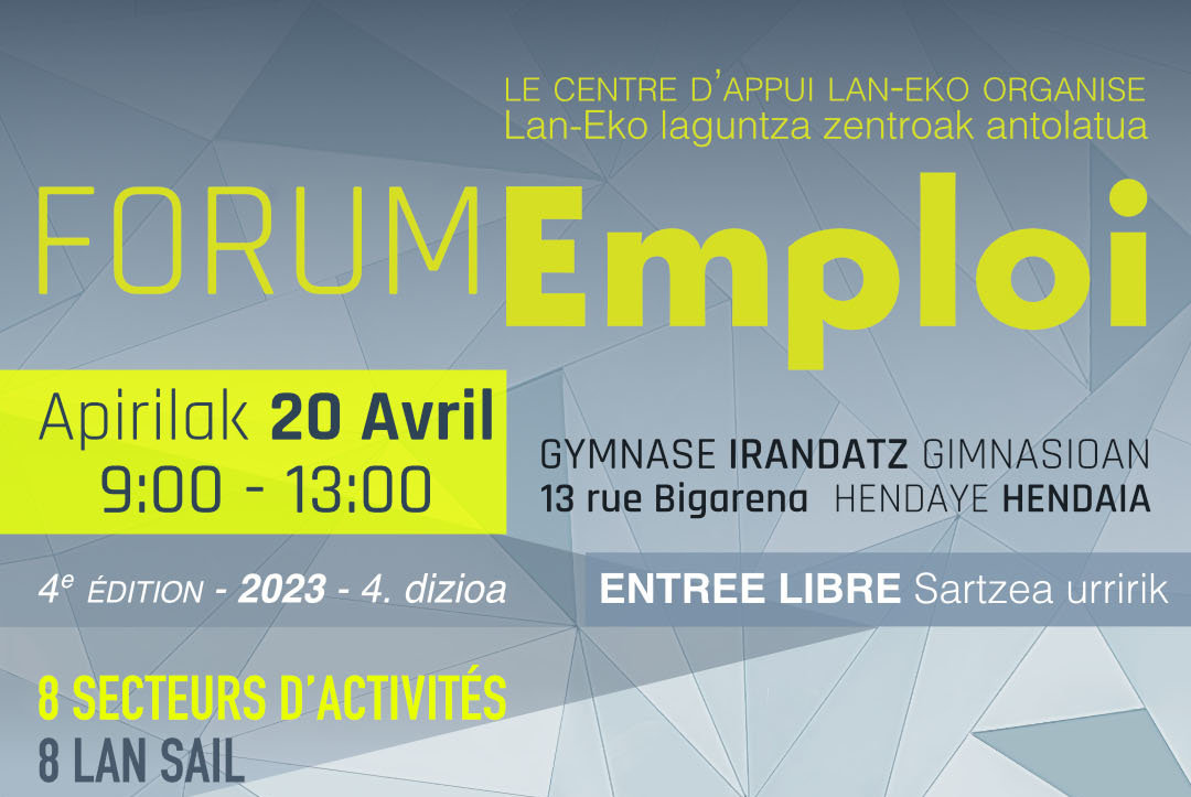 Un Forum de l’emploi à Hendaye