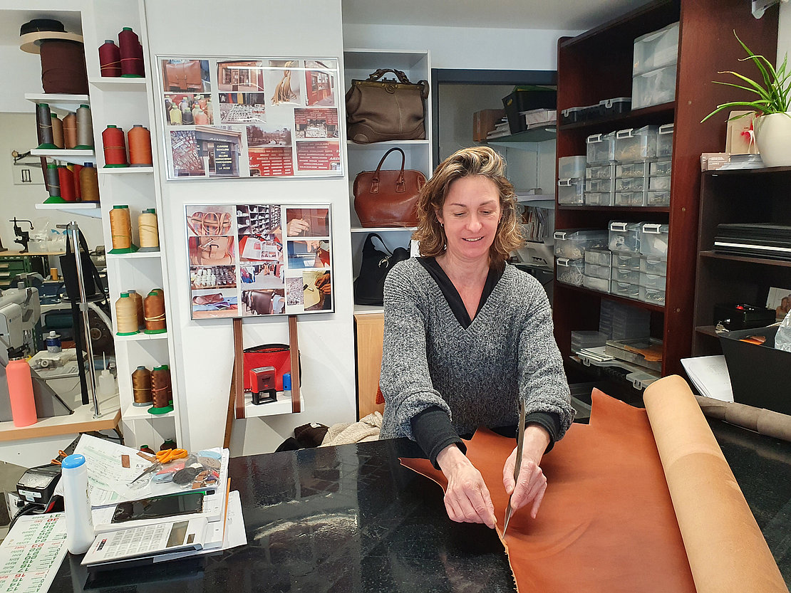 Stéphanie Lieb est à la tête de l'atelier Arano depuis un peu moins de 15 ans © MBP