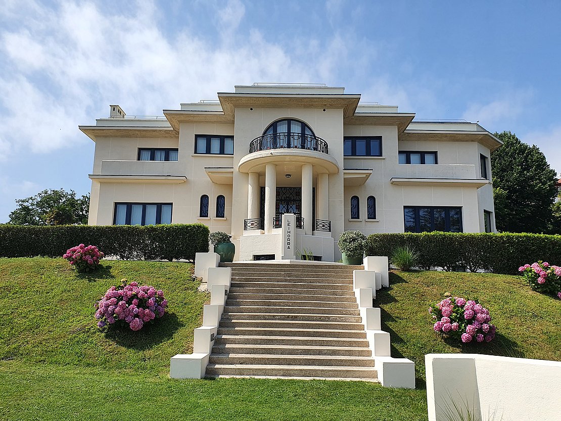 la Villa Léïhorra est aujourd’hui un trésor de l’architecture Art Déco