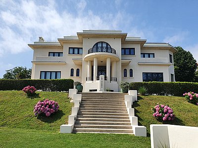la Villa Léïhorra est aujourd’hui un trésor de l’architecture Art Déco