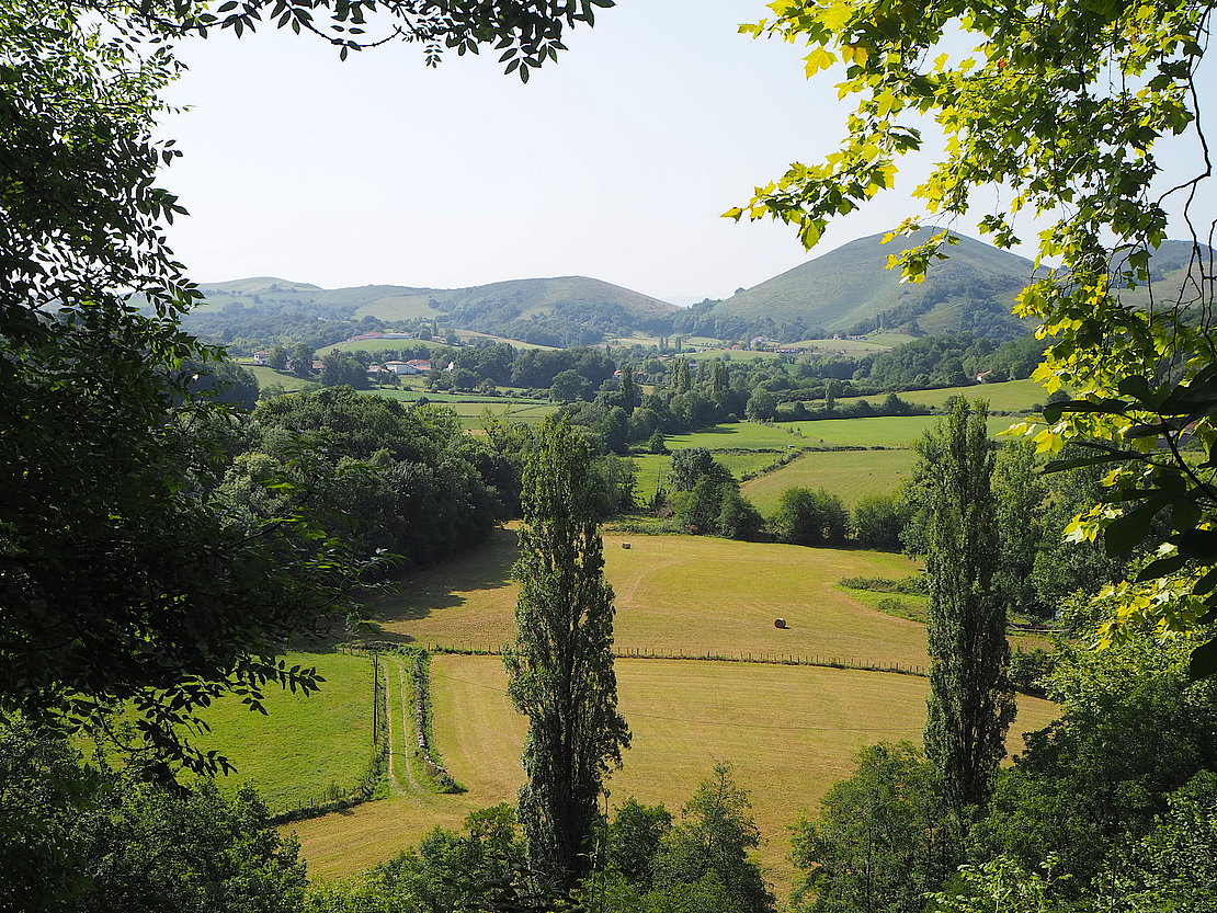 Les grottes d’Isturitz et d’Oxocelhaya sont nichées dans la vallée d’Arberoue. © Antoinette Paoli