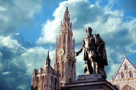 Statue de Pierre Paul Rubens, Anvers