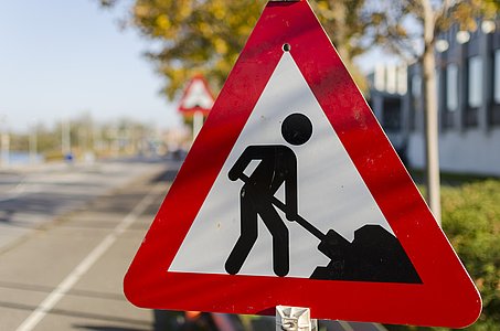 Travaux sur le pont du XIV juillet à Pau