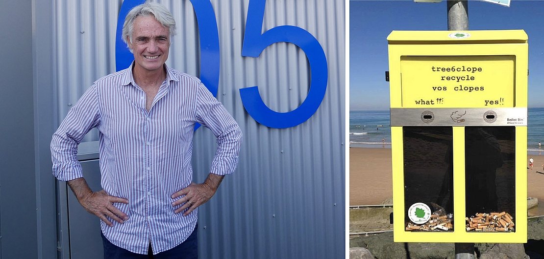 Laurent Donse, le fondateur de Tree6clope @ Anne Pinsolle