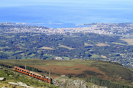 Le train de La Rhune