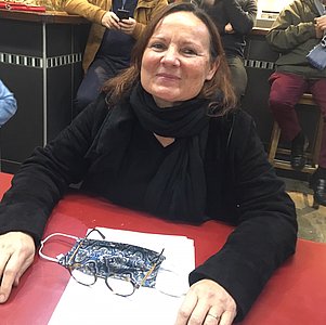 Membre de Los Bascos, Michaëlla Clapisson est la 1ère présidente du groupement des peñas bayonnaises.