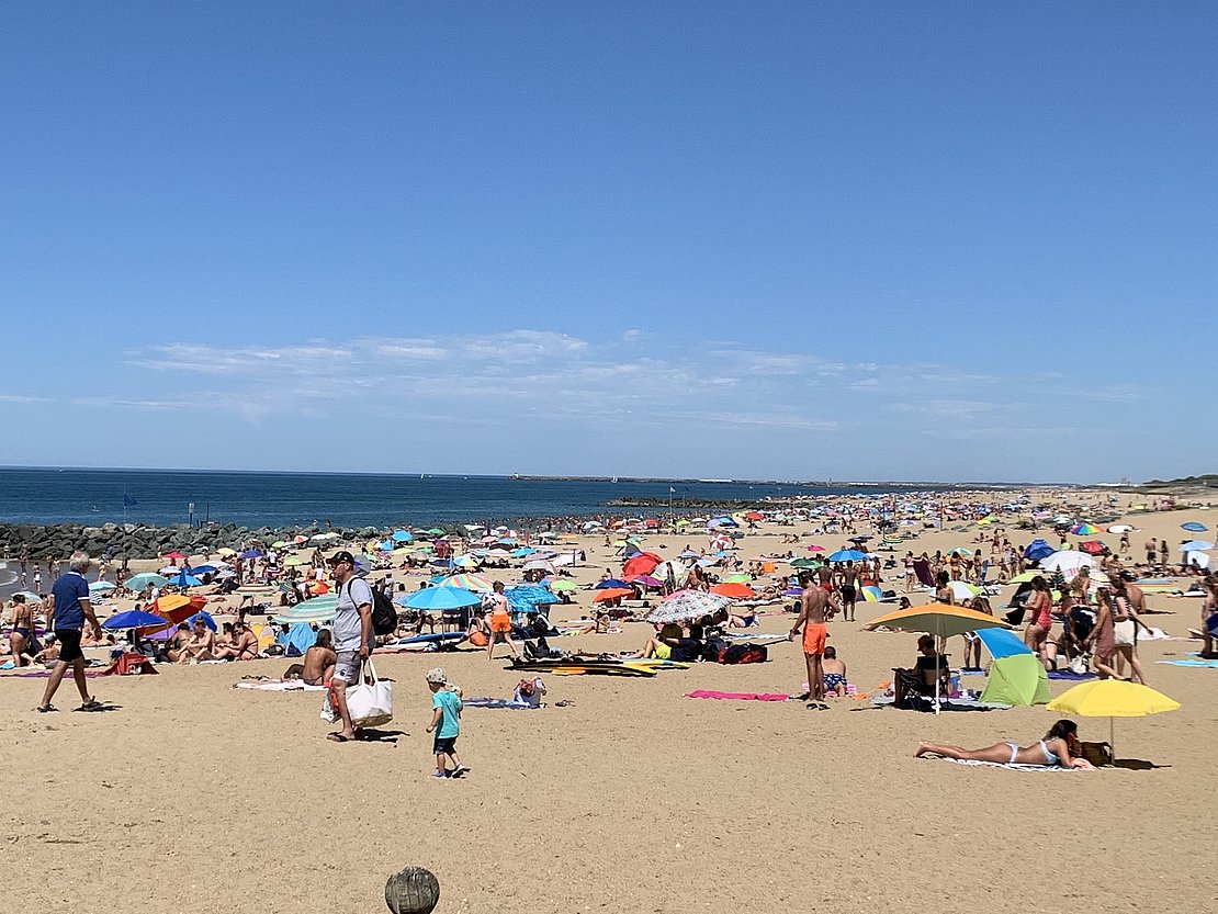 Les plages d’Anglet n’ont pas désempli de l’été.