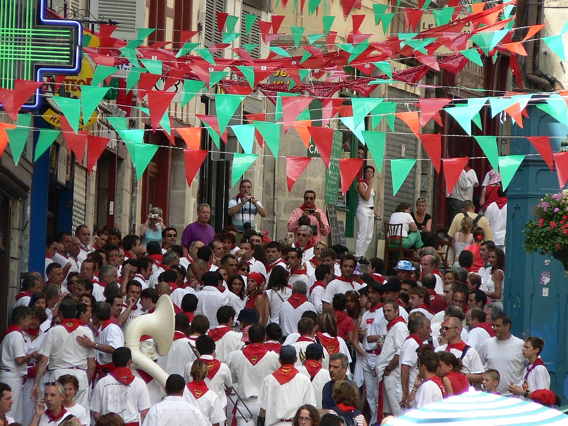 Les Fêtes de Bayonne sont un des évènements festifs les plus célèbres