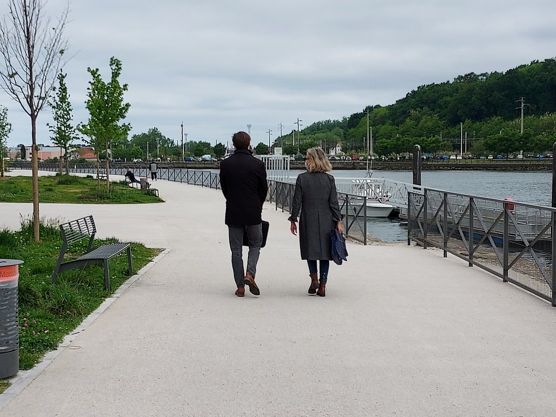 La marche représente le 2ème mode de déplacement urbain en France, après la voiture © LPA