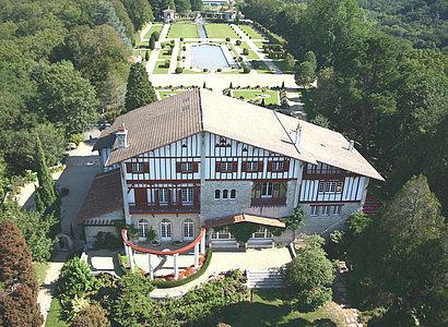 La Villa Arnaga à Cambo-les-Bains - Photo © Droits Réservés