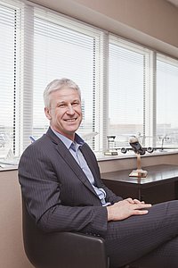 Didier Riché, directeur de l’aéroport de Biarritz Pays Basque