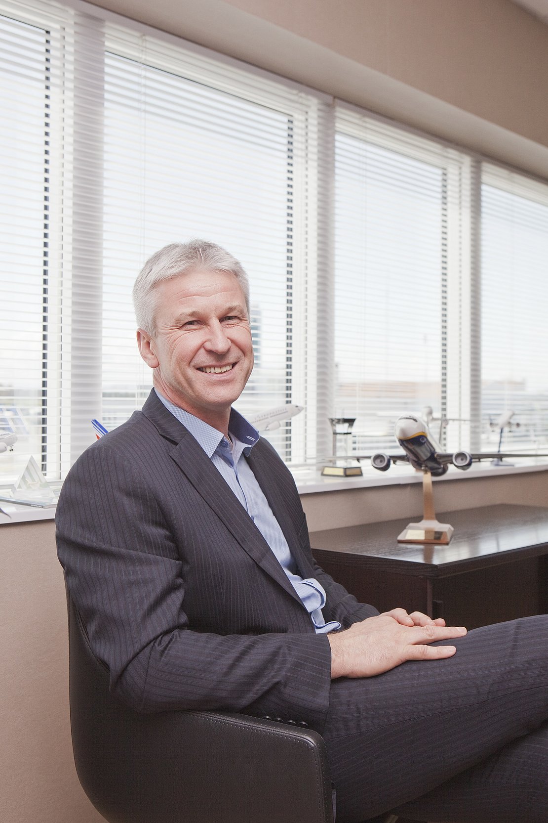 Didier Riché, directeur de l’aéroport de Biarritz Pays Basque