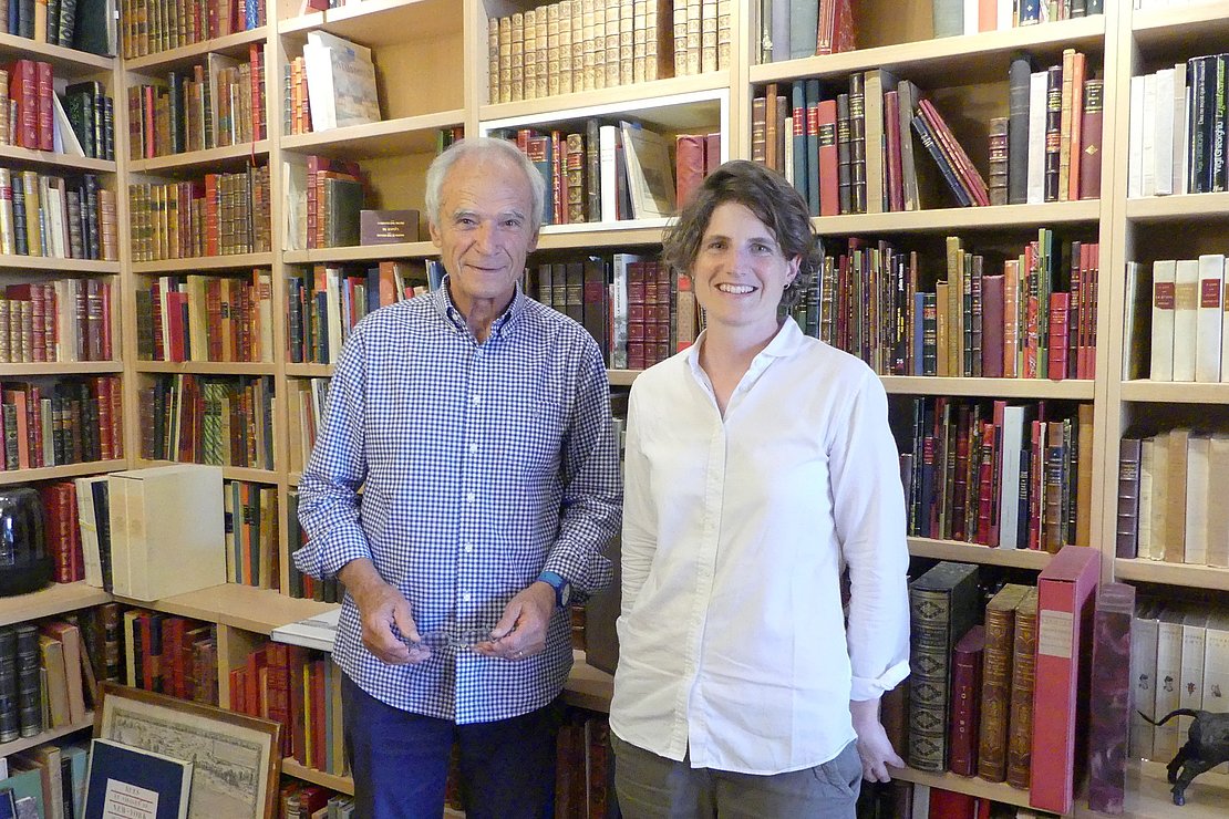 Guy Neplaz et Isabelle Bilbao. © Alexandra Delalande