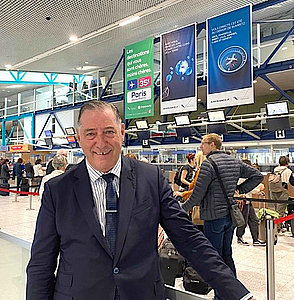 Selon Patrick Chasseriaud, l’équilibre de l’aéroport se situe entre 1 et 1,2 M de passagers © AP