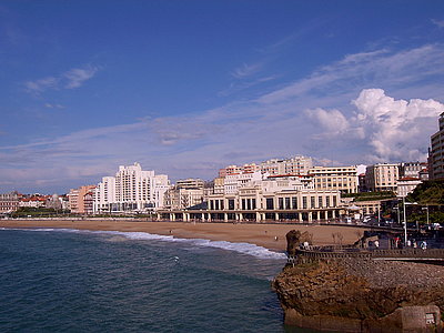 La Grande plage de Biarritz accueillera une foule de coureurs le 5 juin 2022 Photo © Archives LPA