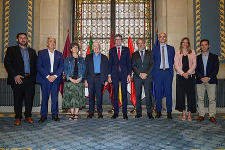 Visite d'une délégation bayonnaise à Vitoria-Gasteiz