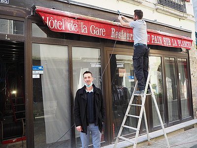 Ouverture prévue en mars de la nouvelle auberge de jeunesse, "Hostel 20" au cœur du quartier Saint Esprit.