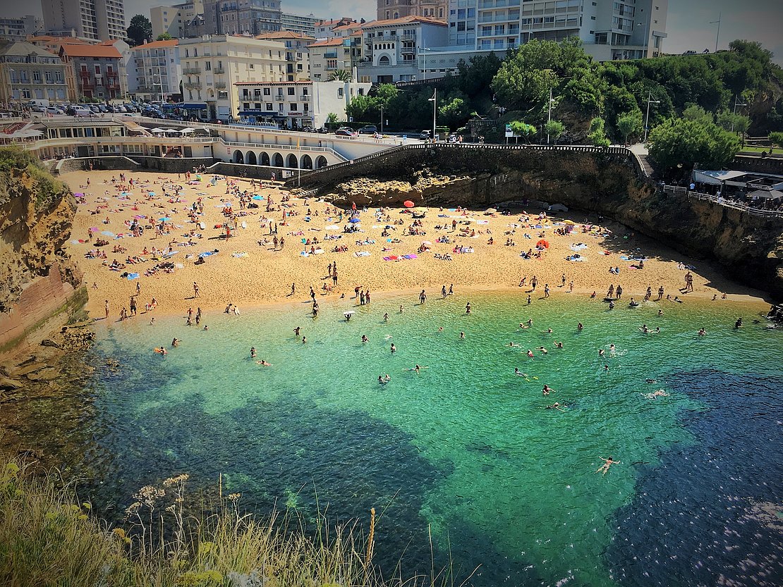 La plage du Port Vieux et celles du Miramar et de la Grande Plage seront interdites d’accès le vendredi 21 août de 16 h à 22 h et le samedi 22 août de 17 h à 23 h @ Yannick Revel