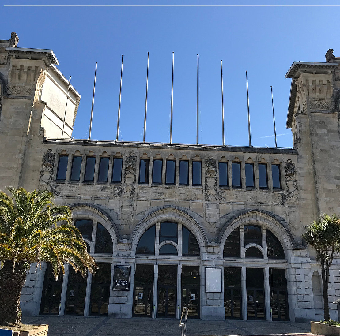 La gare du Midi à Biarritz. © LPAPAPBB