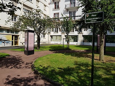 Place des Femmes de la Résistance à Bayonne