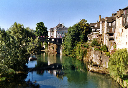 Le Pont Sainte-Claire en travaux