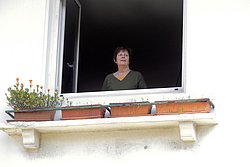 Danièle habite la rue depuis près de 10 ans @ Alexandra Delalande