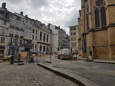 Requalification et piétonnisation de la zone autour de la cathédrale de Bayonne