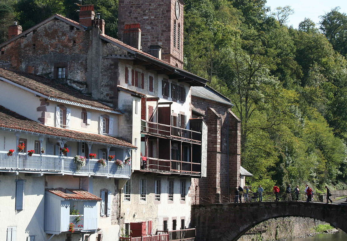 La ligne TER reliant Saint-Jean-Pied-de-Port à Cambo-les-Bains a réouvert le 1er septembre 2022 © ADT64