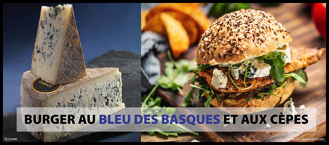 Le Bleu des Basques est fabriqué à partir de lait entier de brebis nourries à l’herbe et aux céréales 