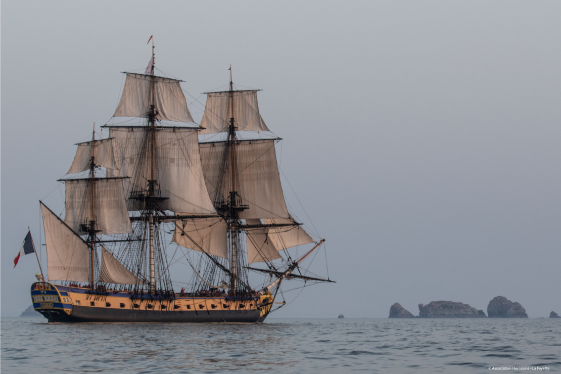 La Frégate « L'Hermione », un élément unique du patrimoine maritime français