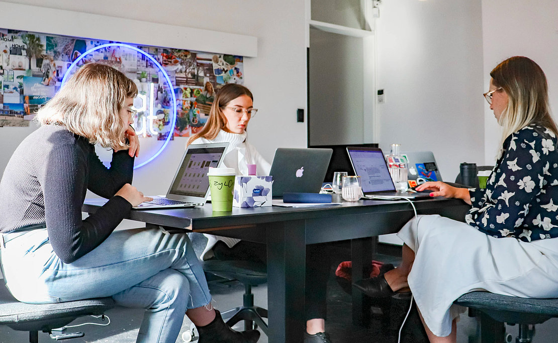 Les étudiants bénéficient d’une formation et d’un accompagnement pour leur projet © DR