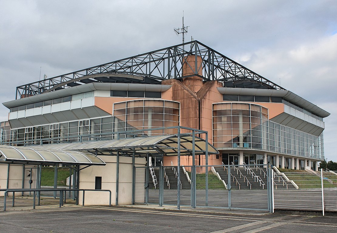 Le Palais des Sports de Pau. © NM