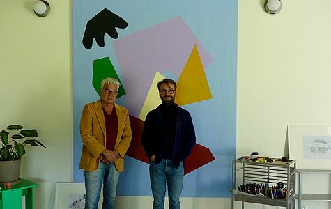 François Jourdan (à gauche) et Zéphyrin Bonal. © AD