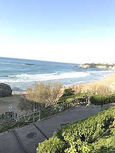 Grande plage de Biarritz