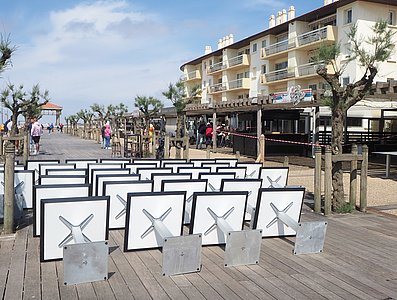 Sur la Côte Basque, les restaurateurs se préparent à la réouverture très attendue des terrasses, ici à la Chambre d'Amour © Antoinette Paoli