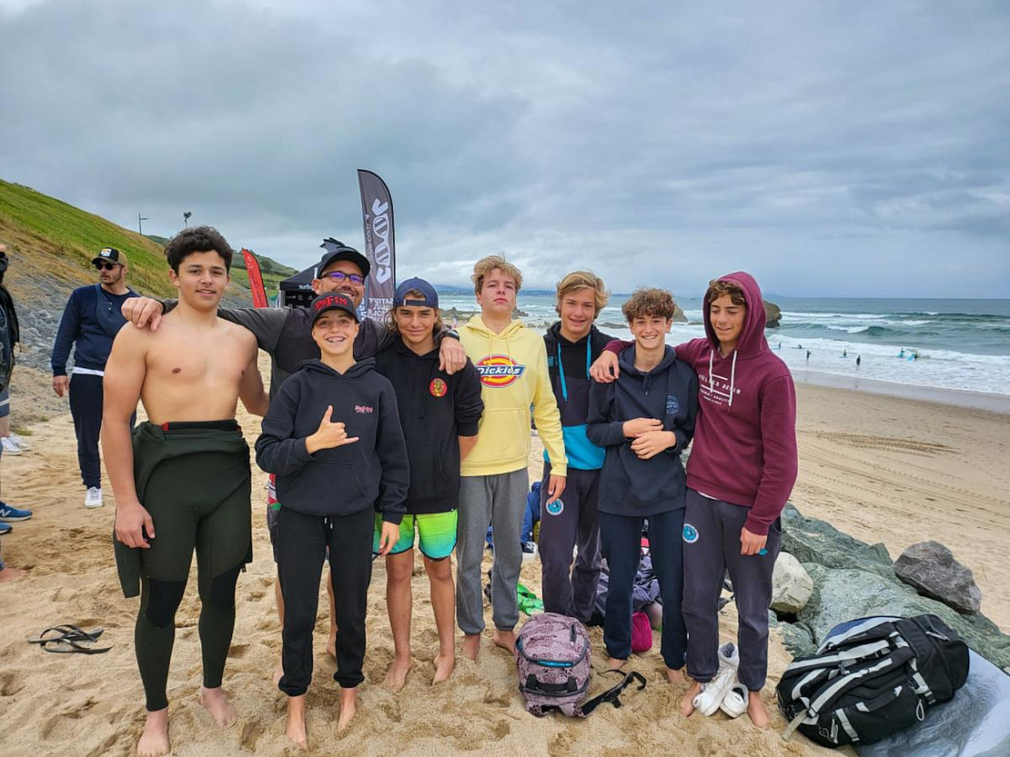 Une partie de l'équipe de Bodysurf de l'AGBA © DR