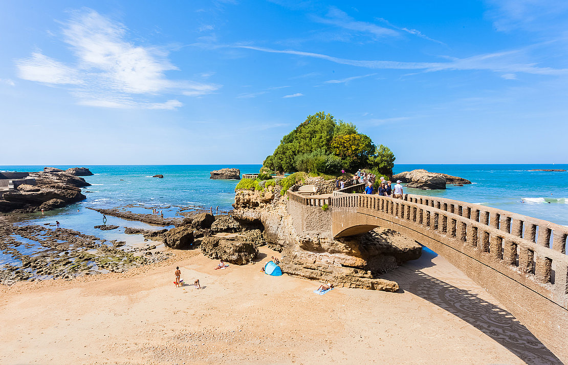 rocher du Basta, Biarritz, Pyrénées-Atlantiques, France