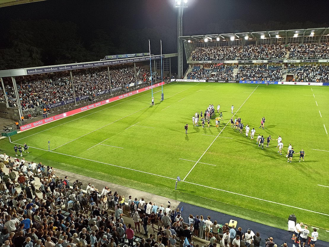 En Iparralde, le rugby professionnel attire un large public que ce soit à Bayonne ou à Biarritz. © LPA