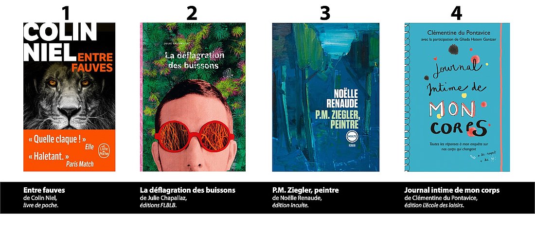 Sélection de livres