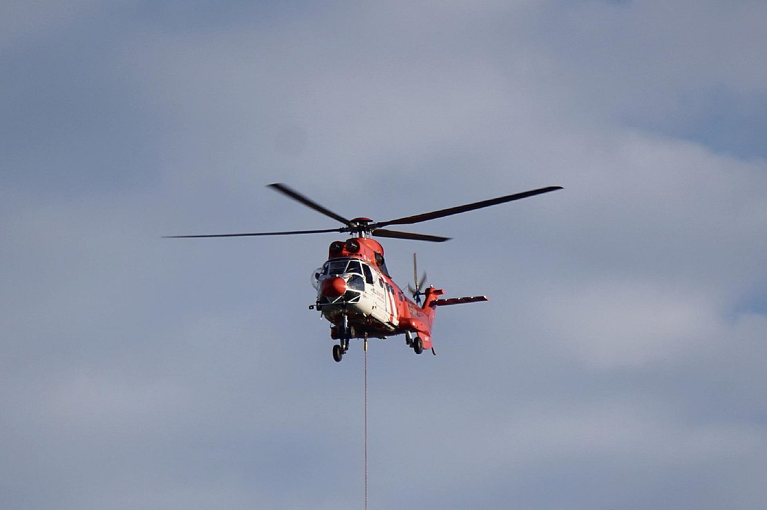 Des opérations d’héliportage en préparation à Oloron-Sainte-Marie