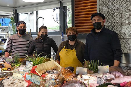 Jérémy, Kalina, Lili et Nicolas Clavier