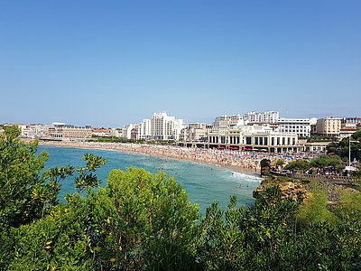 Biarritz, Grande Plage.