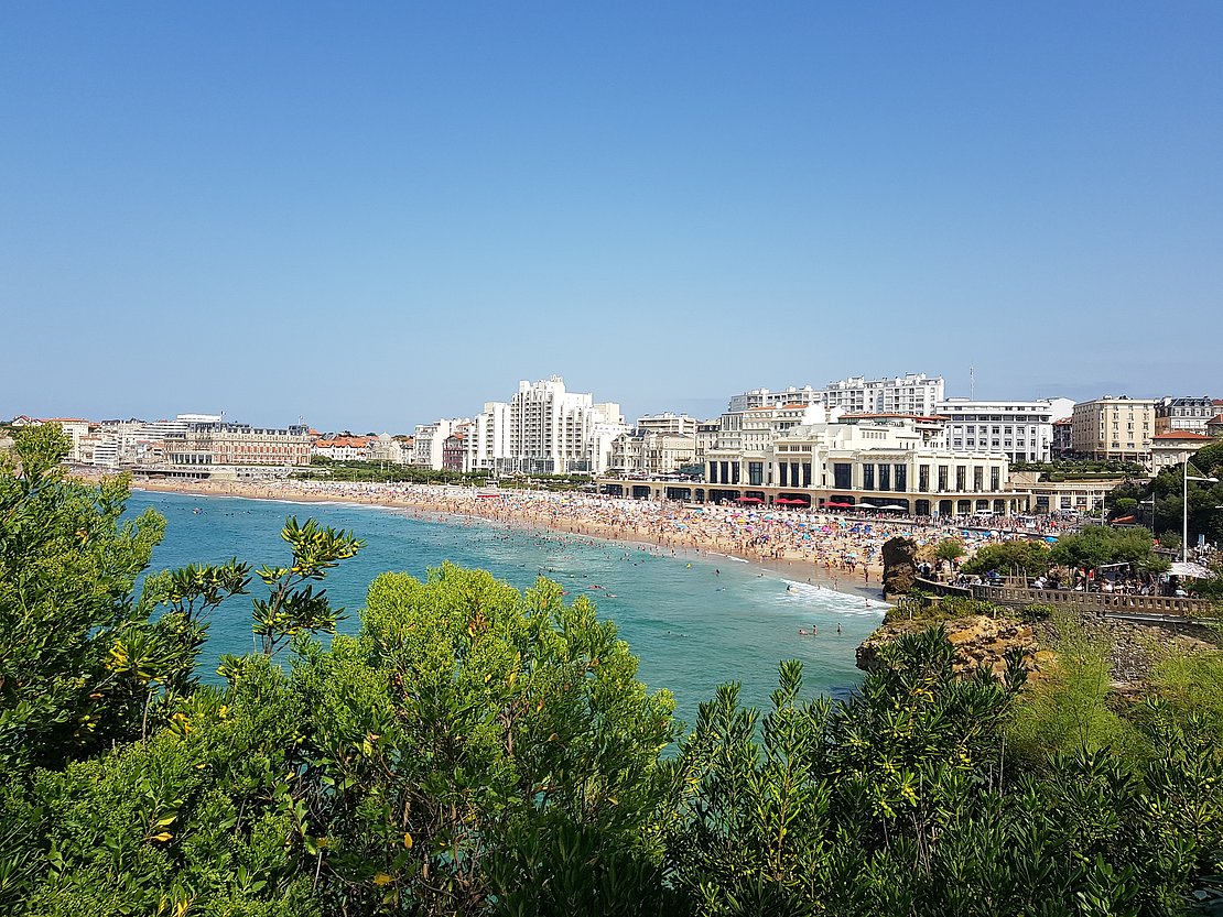 Biarritz, Grande Plage.