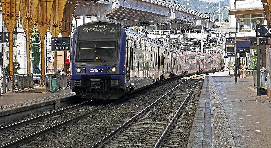Les trains circulent dans les Pyrénées-Atlantiques