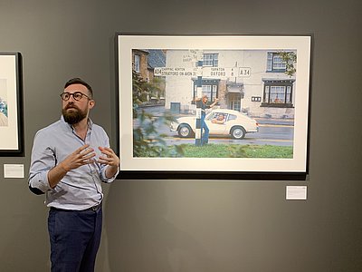 « Des photos retrouvées dans des boîtes à chaussures » assure le commissaire de l’exposition, Arthur Fanton. © Yannick Revel